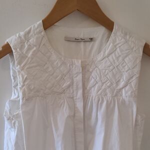 Part Two Elegant White Dress Coverup with Classic Design Size 34 Small Medium
